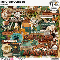 The Great Outdoors - Page Kit - by Neia Scraps