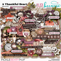 A Thankful Heart Elements by JB Studio