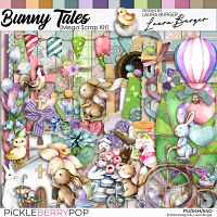 Bunny Tales Scrap Kit - Designs by Laura Burger