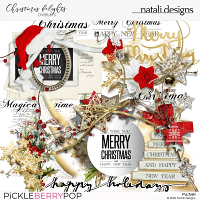 Christmas Delights Overlays