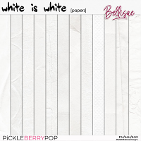 WHITE IS WHITE | papers by Bellisae