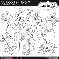 CU Doodles Floral 9