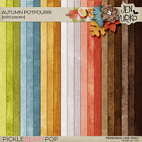 Autumn Potpourri: Solid Papers