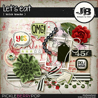 Let's Eat Knick Knacks by JB Studio