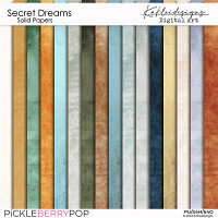 Secret Dreams Solid papers