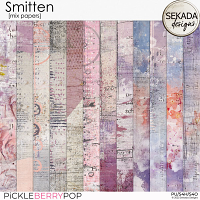 Smitten [mix papers] by Sekada Designs