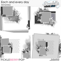 Each and every day (templates) by Simplette