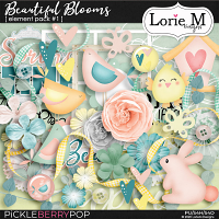 Beautiful Blooms Element Pack #1