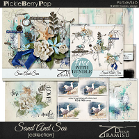 Sand And Sea ~ Bundle plus FREE GIFT by Tiramisu design 