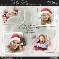 Holly Jolly ~ Out Of Bounds photo masks 