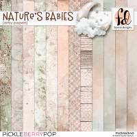 Nature's Babies: Artsy Papers