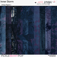 Inner Storm - Artsy Papers - by Neia Scraps