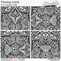 Playing Cards (CU overlays) 248 by Simplette