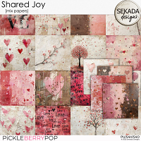 Shared Joy [mix papers] by Sekada Designs