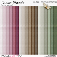 Simple Moments - Solid Papers