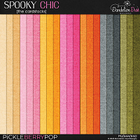 Spooky Chic: Cardstocks