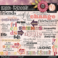 Season of Friendship: WordArt