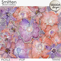 Smitten [flower overlays] by Sekada Designs