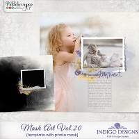 MaskArt Template Vol.20 by Indigo Designs