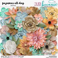 Pajamas All Day Flowers by JB Studio