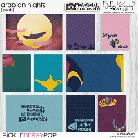 Magic Moments: Arabian Nights Journal Cards