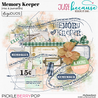 Memory Keeper Misc & Journal Bits by JB Studio