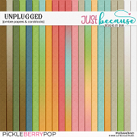 Unplugged Ombre Papers & Cardstocks by JB Studio