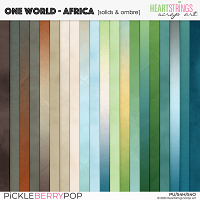 One World – Africa Solids & Ombre