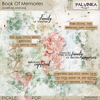 Book Of Memories Overlays