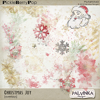 Christmas Joy Overlays