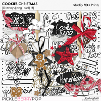 Cookies Christmas - Overlays