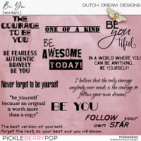 Be You - Wordart