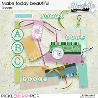 Make today beautiful (addon) by Simplette