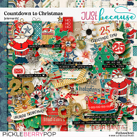 Countdown To Christmas Kit by JB Studio