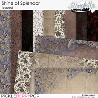 Shine of Splendor (papers) by Simplette