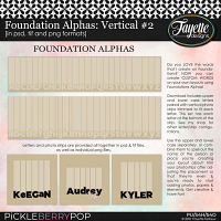 Foundation Alphas: Vertical #2