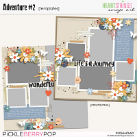 Adventure #2 Templates {Heartstrings Scrap Art}