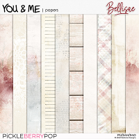 YOU & ME | papers by Bellisae