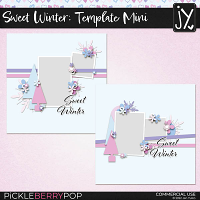 Sweet Winter Template Mini