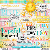 Sunshiny Day: WordArt