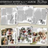 Everyday Notes April No.13 ~ Templates