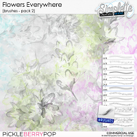 Flowers Everywhere - pack 2 (brushes)