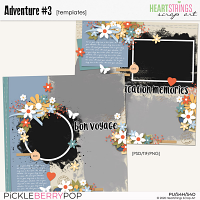 Adventure #3 Templates {Heartstrings Scrap Art}