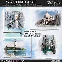 Wanderlust ~ Out Of Bounds photo masks by TirAmisu design 