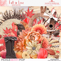 Fall in Love Elements Pack by Indigo Designs by Anna 