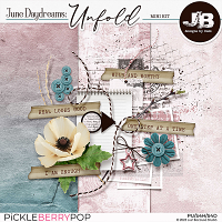 June Daydreams: Unfold Mini Kit by JB Studio