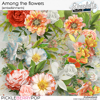 Among the flowers (embellishments) by Simplette