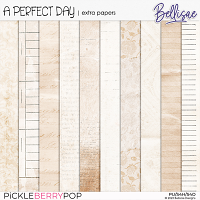 A PERFECT DAY | extra papers by Bellisae