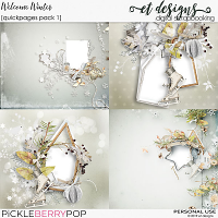 Welcome Winter Quickpages 1 by et designs 