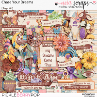 Chase Your Dreams - Page Kit - by Neia Scraps